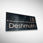 ACP Acrylic Name Plate for Home | Custom Fancy Acrylic Name Plate Design - Harshita Craft