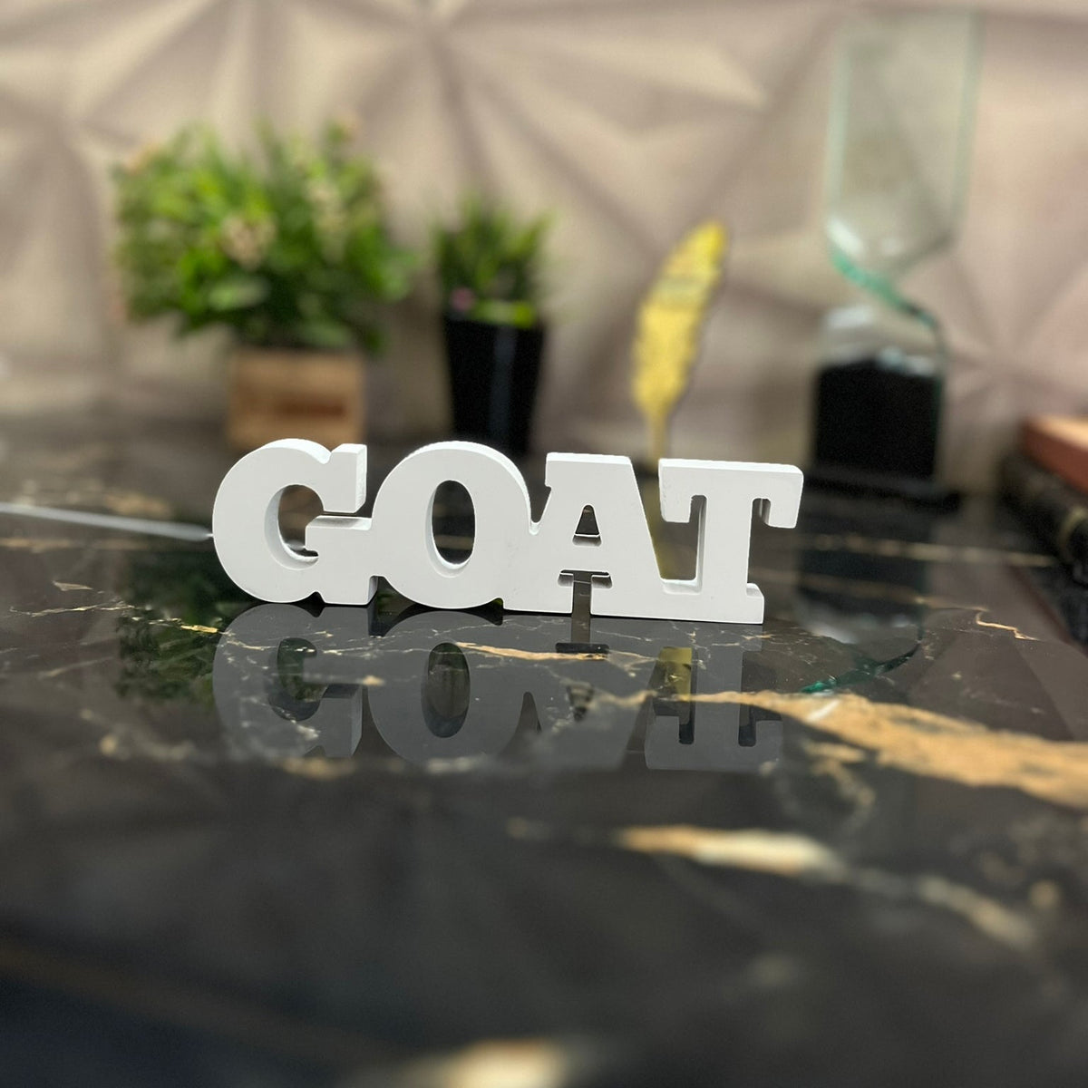 Goat Aesthetic Table Decor