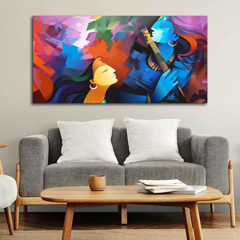 Lord Radha Krishna Art