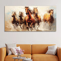 Premium Painting of Running Horse Canvas Wall Painting Harshita Crafts
