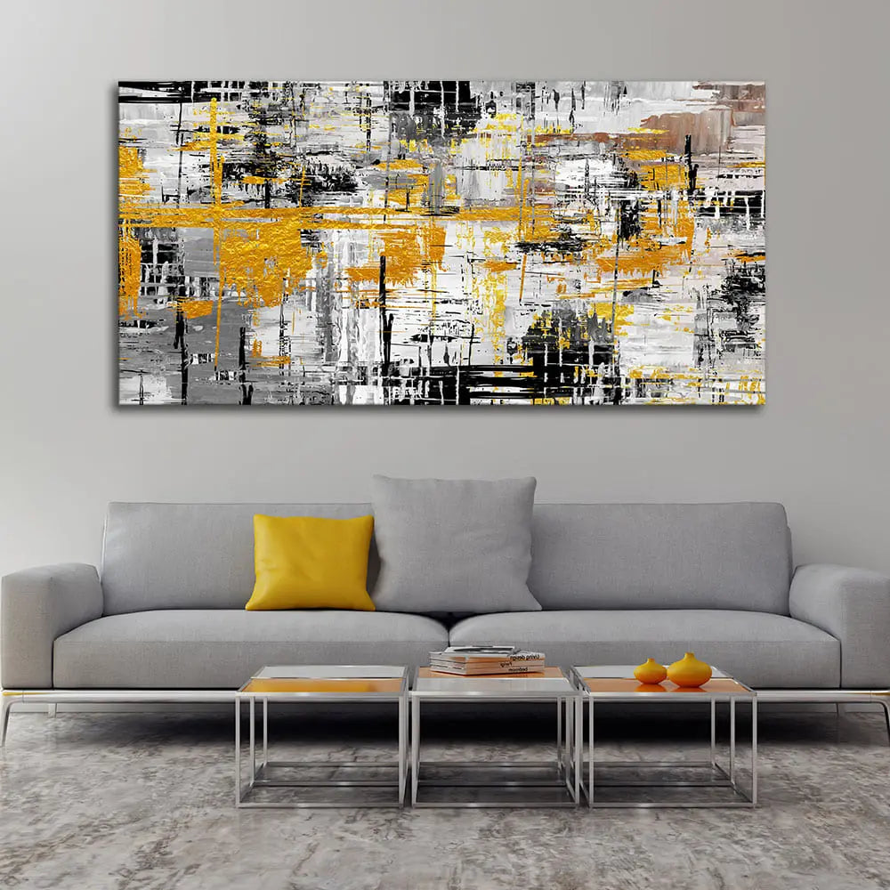 Psychedelic Abstract Art Canvas Wall Painting Decor Mantra