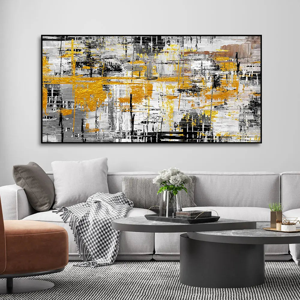 Psychedelic Abstract Art Canvas Wall Painting Decor Mantra