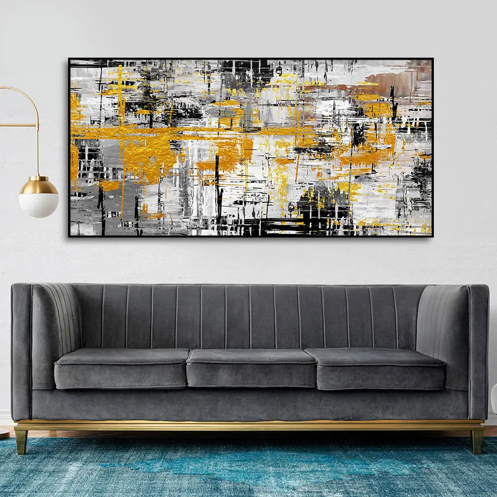 Psychedelic Abstract Art Canvas Wall Painting Decor Mantra