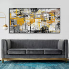 Psychedelic Abstract Art Canvas Wall Painting Decor Mantra