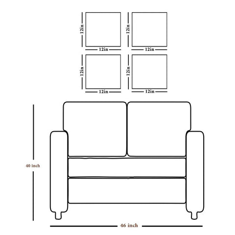 Regal Wooden Craft Mirror Wall Art Set of 4 - Decor Mantra 