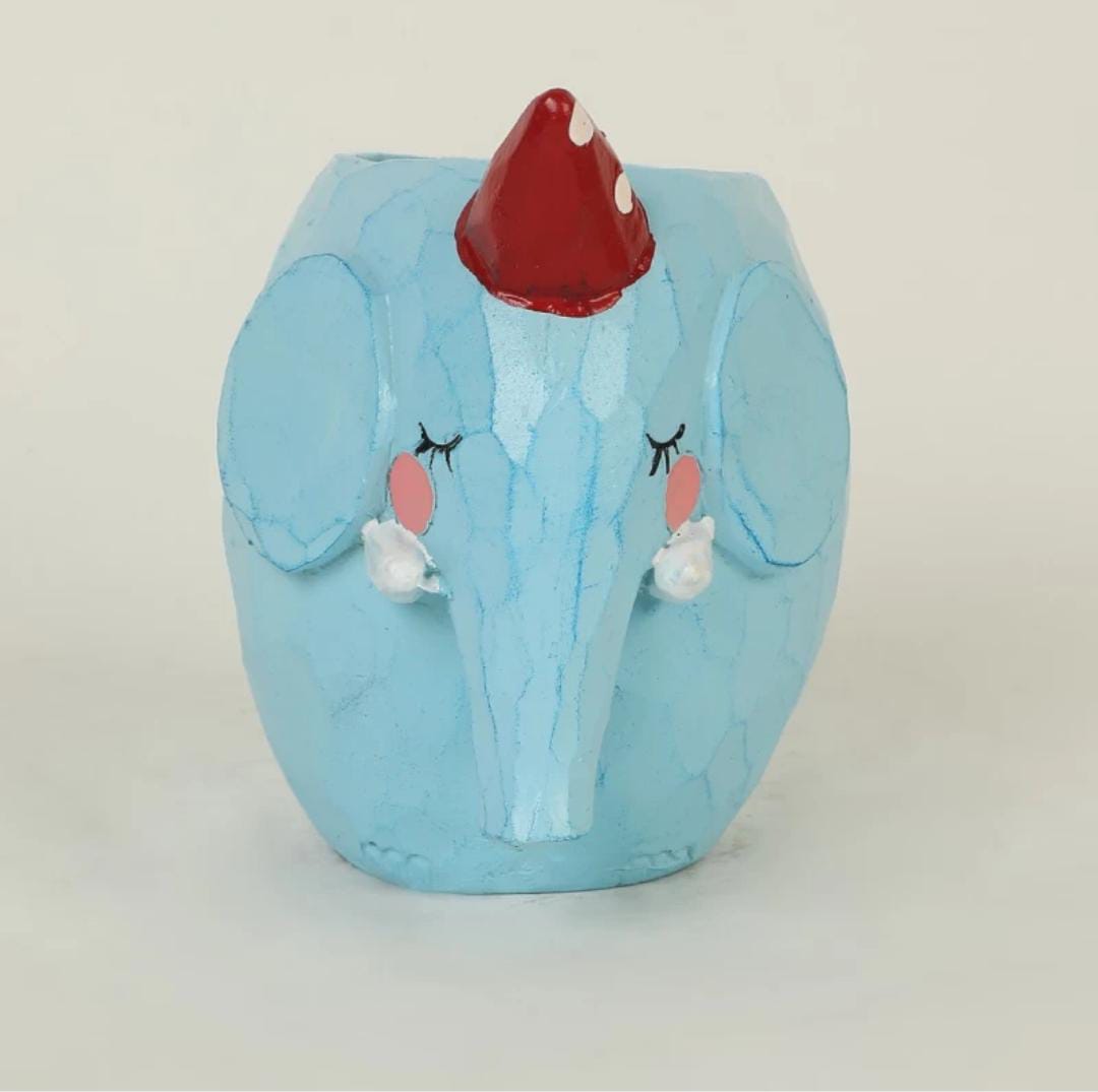 Cute Elephant Shaped Planter Pot