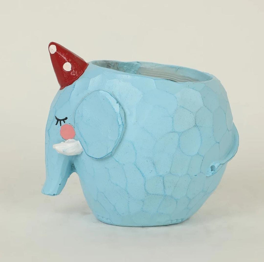 Cute Elephant Shaped Planter Pot