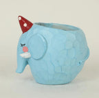 Cute Elephant Shaped Planter Pot