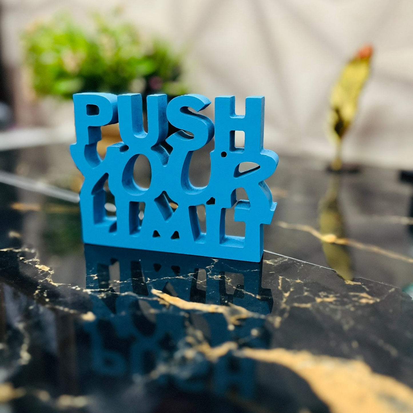 Push Your Limit Aesthetic Table Decor