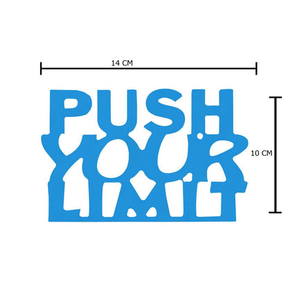 Push Your Limit Aesthetic Table Decor