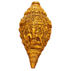 Ganesha Shankh Religious Idol