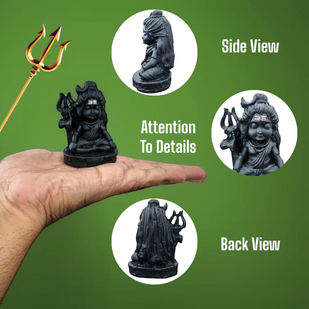 Bal Roop Shiva Idol for Car Dashboard 