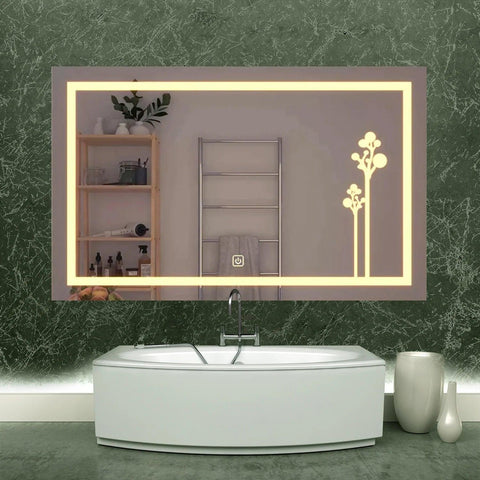 The Designer Tree LED Bathroom Mirror - Decor Mantra 