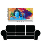 The God of Destruction Lord Shiva Wall Painting Decor Mantra