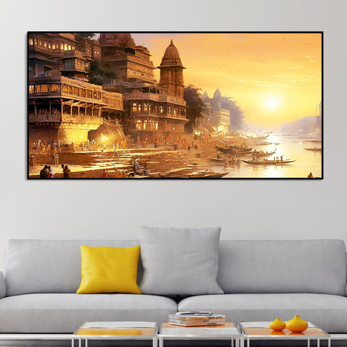 Spiritual city painting